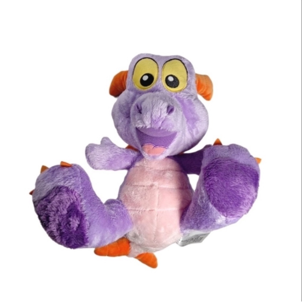 Disney Figment Big Feet purple dragon Toy Plush
